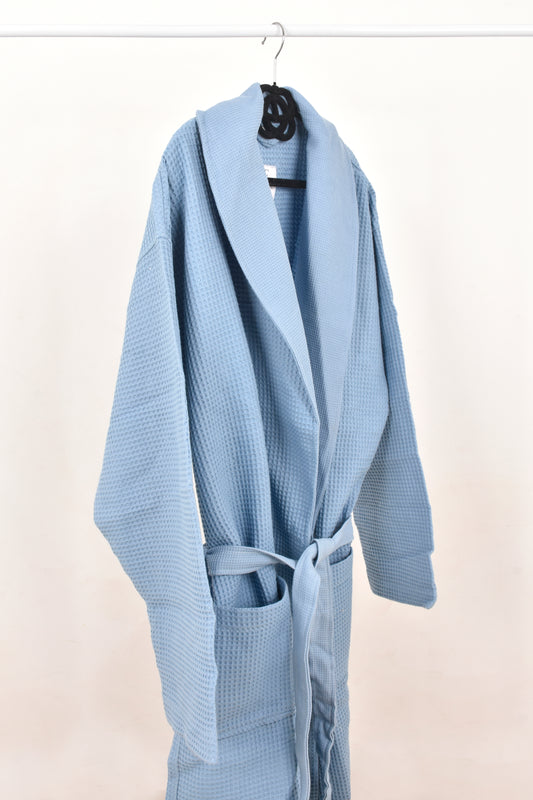 SEA BLUE RETREAT BATHROBE